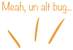 Meah, încă un bug...